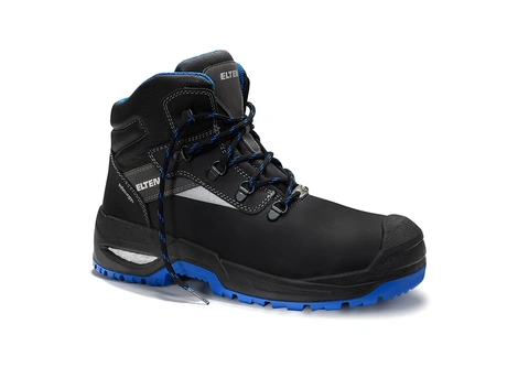 ELTEN STEFANO XXSG BOA – S3 Sicherheitshochschuh, Blau-schwarz, Mit BOA-Drehverschluss, ESD
