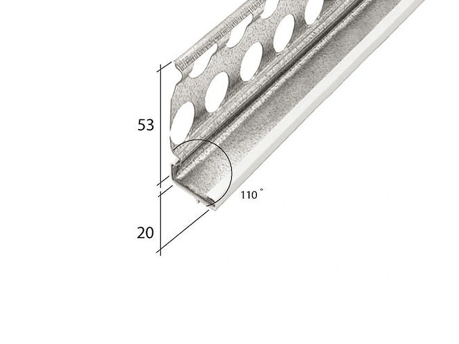 12x 2m Alu Sockelschiene 60mm – Für EPS, XPS, Mineralwolle, Mit Tropfkante – Top Für WDVS!