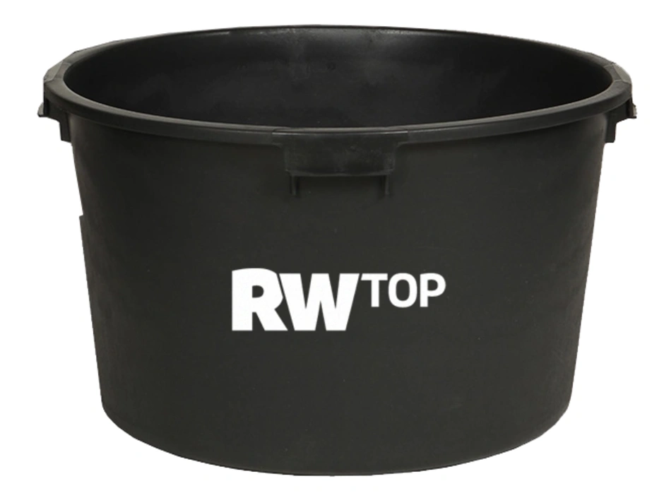 RW Top Mörtelkübel schwarz 65l | Raiffeisen Baustoffe